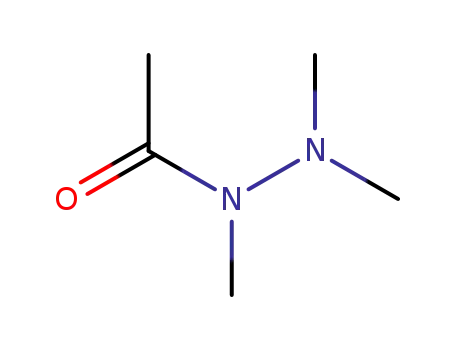 Molecular Structure of 6261-36-5 (Acetic acid, trimethylhydrazide)