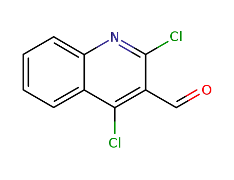 Molecular Structure of 151387-00-7 (2,4-DICHLOROQUINOLIN-3-CARBOXALDEHYDE)