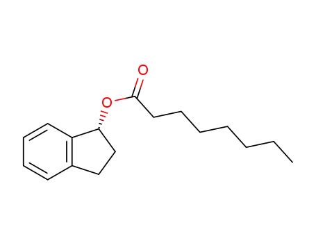 (R)-1-indanyl octanoate