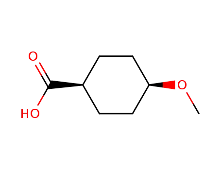 Molecular Structure of 73873-59-3 (cis-4-methoxycyclohexane-1-carboxylic acid)