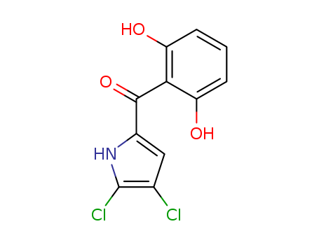 Methanone, (4,5-dichloro-1H-pyrrol-2-yl)(2,6-dihydroxyphenyl)-