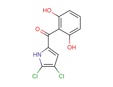 Molecular Structure of 25683-07-2 (pyoluteorin)