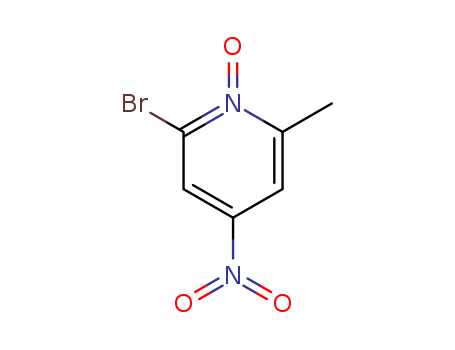 6-Bromo-2-methyl-4-nitropyridine-n-oxide