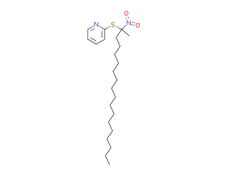 Molecular Structure of 104543-12-6 (2-nitro-2-(pyridine-2-thiyl)octadecane)