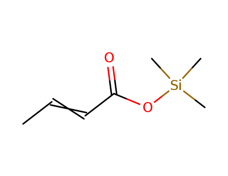 2-Butenoic acid,trimethylsilyl ester