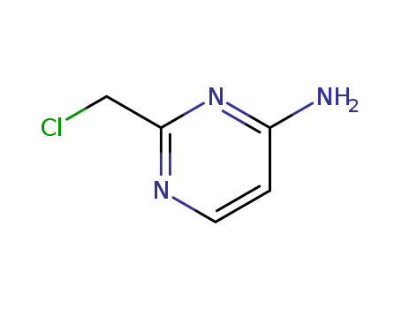 4-Pyrimidinamine,2-(chloromethyl)-