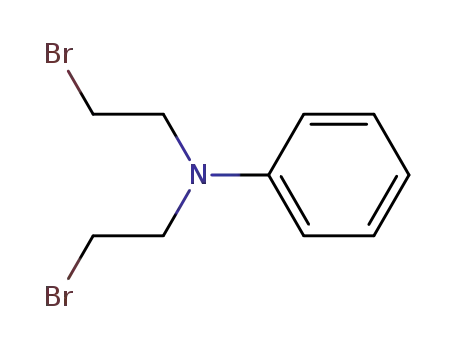 Molecular Structure of 2045-19-4 (N,N-BIS[2-BROMO-ETHYL]ANILINE)