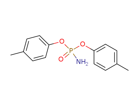 Molecular Structure of 56830-89-8 (Amidophosphoric acid bis(4-methylphenyl) ester)