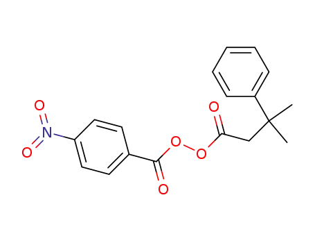 β-phenylisovaleryl p-nitrobenzoyl peroxide