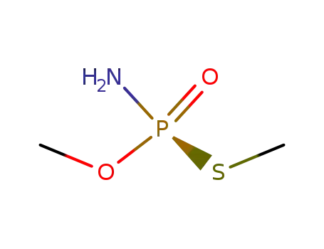 Molecular Structure of 65960-97-6 ((amino-methylsulfanyl-phosphoryl)oxymethane)