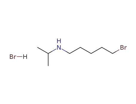 Molecular Structure of 6334-95-8 (5-bromo-N-(propan-2-yl)pentan-1-amine)