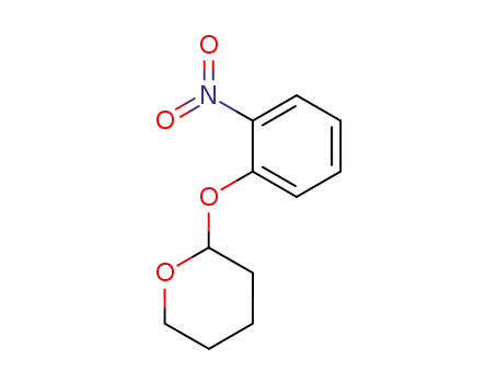Molecular Structure of 223136-76-3 (2H-Pyran, tetrahydro-2-(2-nitrophenoxy)-)