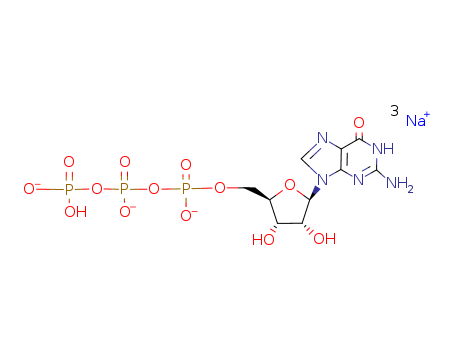 Guanosine 5‘-triphosphate, disodium salt hydrate