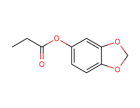 Molecular Structure of 112579-46-1 (5-propionyloxy-benzo[1,3]dioxole)