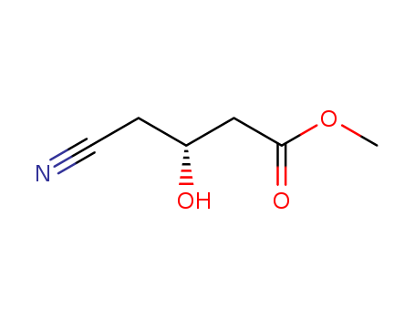 Butanoicacid, 4-cyano-3-hydroxy-, methyl ester, (3R)-