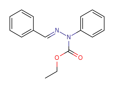 Hydrazinecarboxylic acid, phenyl(phenylmethylene)-, ethyl ester