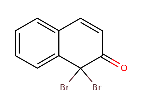 1,1-dibromo-1<i>H</i>-naphthalen-2-one
