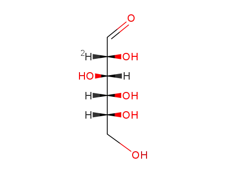 Molecular Structure of 64429-86-3 (D-[2-2H]GALACTOSE)