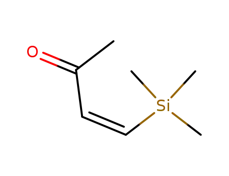 Molecular Structure of 94169-44-5 (3-Buten-2-one, 4-(trimethylsilyl)-, (Z)-)