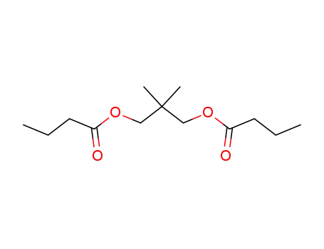 Molecular Structure of 5333-63-1 (2,2-dimethylpropane-1,3-diyl dibutyrate)