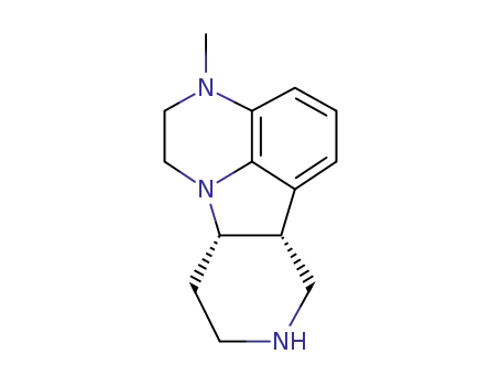(6bR,10aS)-3-methyl-2,3,6b,7,8,9,10,10a-octahydro-1H-pyrido-[3’,4’:4,5]-pyrrolo[1,2,3-de]quinoxaline