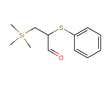 Propanal, 2-(phenylthio)-3-(trimethylsilyl)-