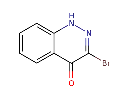 Molecular Structure of 19419-09-1 (3-BroMo-4-hydroxycinnoline)