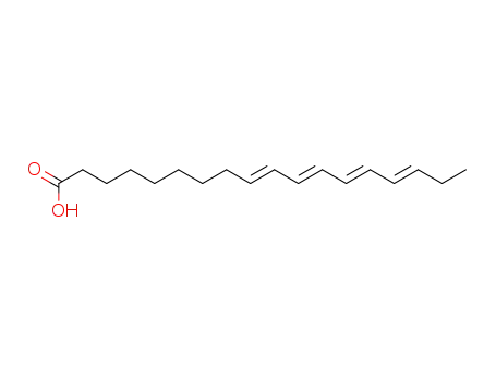 Molecular Structure of 18427-44-6 (9Z,11E,13E,15Z-OCTADECATETRAENOIC ACID)