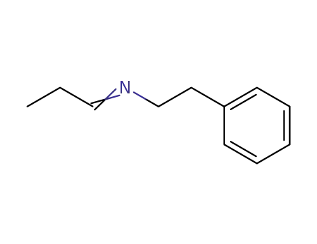 Molecular Structure of 392686-83-8 (Benzeneethanamine, N-propylidene-)