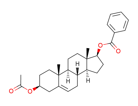 Androstenediol 3-acetate-17-benzoate