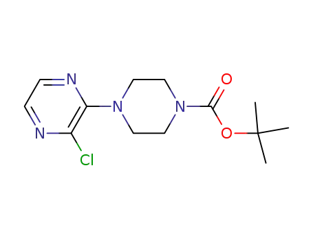 Molecular Structure of 313654-83-0 (3'-CHLORO-2,3,5,6-TETRAHYDRO-[1,2']BIPYRAZINYL-4-CARBOXYLIC ACID TERT-BUTYL ESTER)