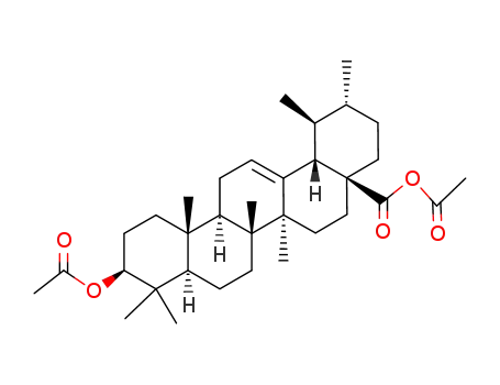 acetic acid-(3β-acetoxy-ursen-(12)-oic acid-(28))-anhydride