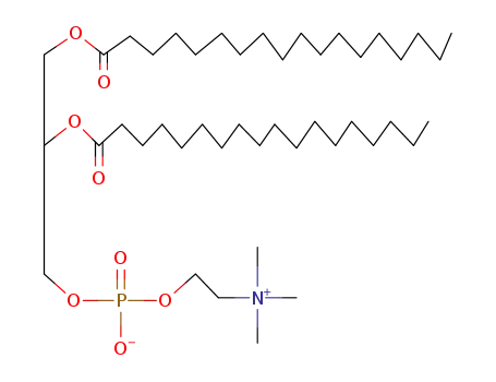 Molecular Structure of 816-93-3 (1,2-DISTEAROYL-RAC-GLYCERO-3-PHOSPHOCHOLINE)
