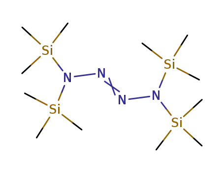 Molecular Structure of 52764-24-6 (tetrakis(trimethylsilyl)tetrazene)
