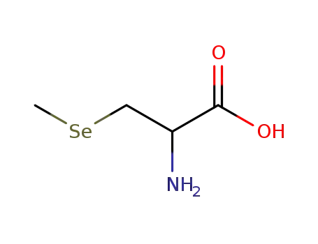 Molecular Structure of 2574-71-2 (3-(Methylseleno)alanine)