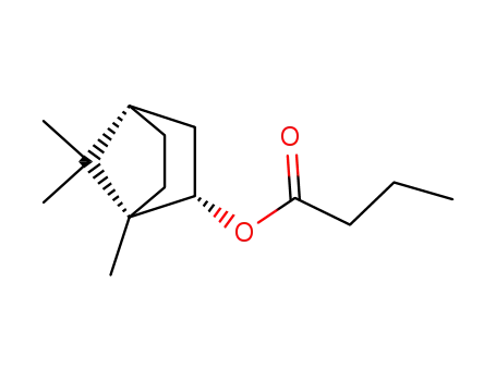 Molecular Structure of 13109-70-1 (BORNYL BUTYRATE)