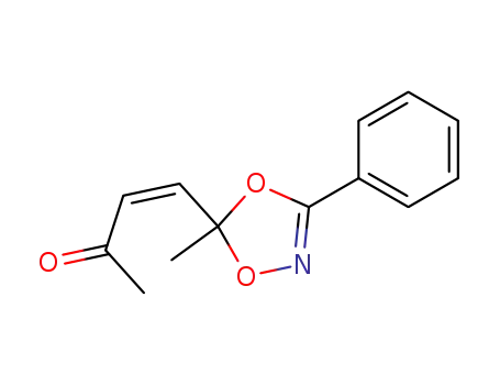 3-Buten-2-one, 4-(5-methyl-3-phenyl-1,4,2-dioxazol-5-yl)-, (Z)-