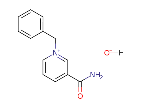 Molecular Structure of 19920-56-0 (1-Benzyl-3-carbamoyl-pyridinium; hydroxide)