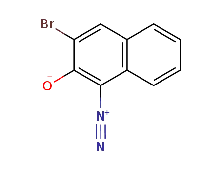 3-bromo-2-hydroxy-naphthalene-1-diazonium-betaine