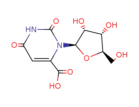 Molecular Structure of 314-50-1 (OROTIDINE)