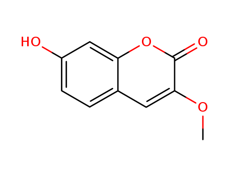 2H-1-Benzopyran-2-one, 7-hydroxy-3-methoxy-