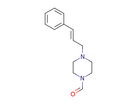 1-(3-Phenyl-2-propenyl)-4-formylpiperazine