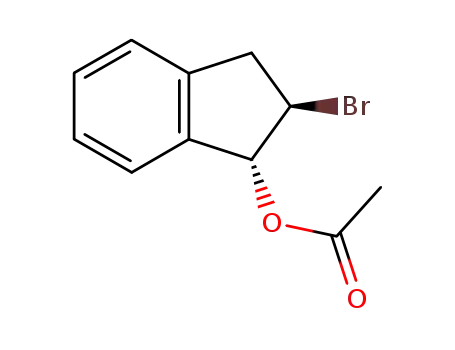 (1R,2R)-(-)-2-bromo-1-acetoxyindan