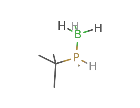 Molecular Structure of 263768-77-0 ((±)-tert-butylmethylphosphine borane)