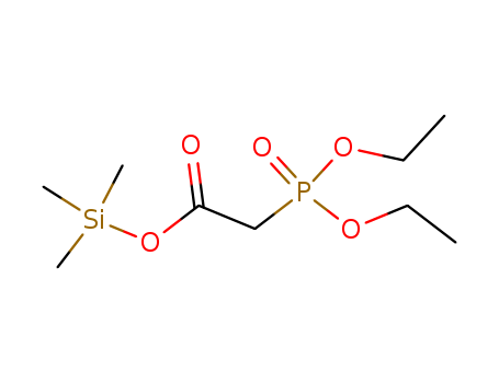 Aceticacid, 2-(diethoxyphosphinyl)-, trimethylsilyl ester
