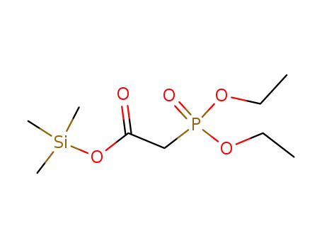 Molecular Structure of 66130-90-3 (TRIMETHYLSILYL DIETHYLPHOSPHONOACETATE)