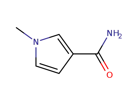 Molecular Structure of 175544-08-8 (1H-Pyrrole-3-carboxamide,1-methyl-(9CI))