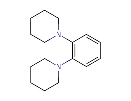 Molecular Structure of 27969-80-8 (Piperidine, 1,1'-(1,2-phenylene)bis-)