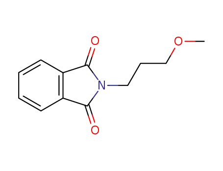 Molecular Structure of 41081-98-5 (2-<(3-methoxy)propyl>-isoindole-1,3(2H)-dione)