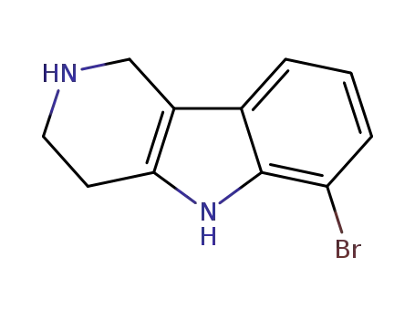 1H-Pyrido[4,3-b]indole, 6-bromo-2,3,4,5-tetrahydro-